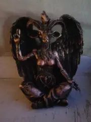 Haunted Doll Active Spirit Negative Demon Cursed Bamphomet Statue Dark Paimon