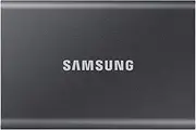 [Samsung] SSD T7 2TB Portable External SSD, Up to USB 3.2 Gen 2, Reliable Storage for Gaming, Students, Professionals, Grey