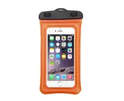 Outdoor Swimming Mobile Phone Waterproof Bag Floating Diving Bag - ORANGE