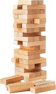 Stacking Games for Adult,54Pcs Fun Stacking Blocks for Couples,Exciting Sex Block Tower Game for Couples to Experience Laughter and Connection Together,2024 Fun Valentine's Day Gift