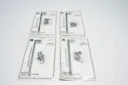 New Lot of 4 Gibraltar Mailboxes MB1000AM Mounting Bracket, Silver, Steel