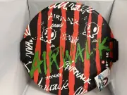 Kids 26" Foam Saucer Disc Snow Sled with Slick Bottom & PE Core Build Black