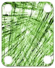 Neckplate to fit Electric Guitar Graphic Color PJ Bass Strat Tele Fractal 15