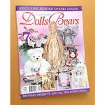 紅柿子【英文彩色版•DOLLS BEARS 玩偶製作作品集 VOL 18 NO 3】特售30元•