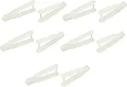 10PCS (Electrical equipment) Beige Nylon Clevis Clip Push Rod Connector 1.8mmx27mm for (73ry164qf568) RC Plane