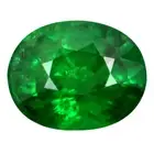 1.02 ct Great looking Oval Cut (7 x 5 mm) Tanzania Green Tsavorite Garnet