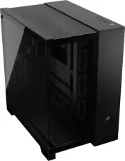 6500X Mid-Tower ATX Dual Chamber PC Case – Panoramic Tempered Glass – Reverse Co