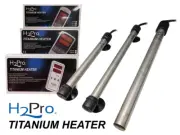 H2PRO TITANIUM HEATER 50-1000W LED DISPLAY CONTROLLER ADJUSTABLE TEMPERATURE