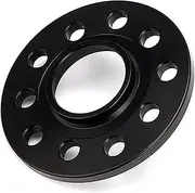 Wivplex Car Wheel Gasket 2Pieces 3-15mm PCD 5x100 CB 54.1mm Wheel Spacer Adapter 5 Lug Aluminum Wheel Spacer Suit, for for Crown, for GT2000, for Prius Wheel Spacers Car Wheel Spacers(Black 10mm)