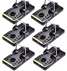 6x MOUSE TRAPS - Spring Snap TRAP High Power Sprung trap Vermin / Pest Control