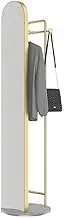 Full Length Mirror Mirrored Floor-Standing Clothes Hanger, Coat Rack, Mirror Integrated Simple Clothes Hanger, Bedroom Full-Body Home Dressing Mirror to Hang Clothes Full Body Mirror