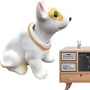 Bobblehead Figure | Car Interior Cartoon Dog Figurine | Cartoon Action Figures Collectible Resin Cute Decorations for Bedroom Table Counter Desktop Home Office Vehicle