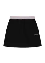 Off-white Kids Bookish Logo-print Cotton Skirt (4-10 Years) - Black 10YR (10 years)