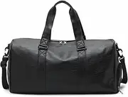 Black,Gym Bags,Holdall Bag,Garment Bag,Swimming Bag,Travel Accessories,Bag with Compartment,Gym Bag Mens,Sports Bags Women,Sports Bag for Men,Duffel Bags for Women