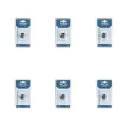 6PK Malli Sewing No Sew Magnetic Metal Snap Buttons Fasteners 14mm Assorted