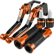 Clutch Brake Lever for S&uzuki Gs500 1989-2008 Motorcycle Brake Lever Clutch Control Lever Set Handle Lever Handlebar Grips Parts