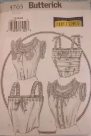 Butterick Misses' Historical Camisole Pattern 3765 Size 18-22 UNCUT