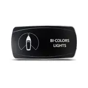 CH4X4 Marine Rocker Switch Bi-Colors Lights Symbol