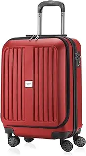 [Hauptstadtkoffer] X-Berg - Carry on Luggage Suitcase Hardside Spinner Trolley Expandable 20“ TSA, Red, 55 Cm