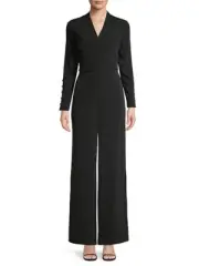 Donna Karan Wide-Leg Stretch Jumpsuit (size 16)