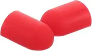 Abaodam 1 Pair Bicycle Brake Handlebar End Caps Silicone Protective Sleeves for Road and Mountain Bikes Easy to Install Scratch Resistant Design for Brake Lever Protection