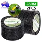 2X Traderight Trimmer Line Spiral Twist String 2.7MM x 264M Whipper Snipper Cord