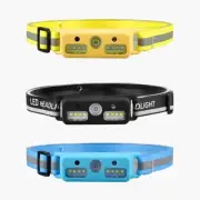 Hands Head Lantern with Touch Sensor Control for Outdoor Adventures