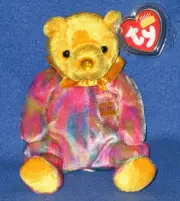 TY NOVEMBER the BEAR BEANIE BABY - MINT with MINT TAGS