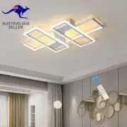 Dimmable Ceiling Lights, 80W Modern LED Ceiling Lamps Chandeliers Lighting Fixtu