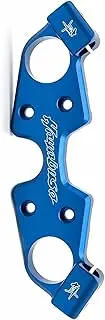CNC Aluminum Motorcycle Front Lowering Topper ClampTop Triple Tree Upper Clamp for Suzuki GSX1300R Hayabusa GSX 1300R 1999 2000-2009 2010 2011 12 13 14 15 16 17 18 Decorate (Color : Blue)