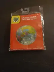 Inflatable WORLD GLOBE Map Education Home School Ball 11.5" NEW