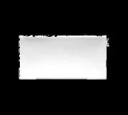 Oneida F8010000873 Buffalo Bright White 13" x 6.25" Sushi Platter - 2 Doz
