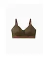 NWT Calvin Klein CK ONE Lightly Lined Wirefree Bralette Muted Pine Plus Size 2X