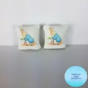Miniature Pillows Dollhouse Diggs 1:12 Mini Peter Rabbit w/ Carrot Made to Order