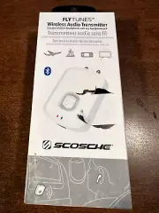 New SCOSCHE BTTWT-SP Wireless Audio Transmitter for Bluetooth Airplane