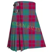Scottish Traditional Clan Lindsay Ancient Handmade 8-yard Tartan Kilt for Men