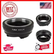 Lens Mount Adapter with Leica 6-Bit M-Coding - M42 Type 2 42mm x1 Screw Mount...