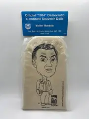 1984 Democratic Convention Host Committee Candidate Souvenir Doll WALTER MONDALE