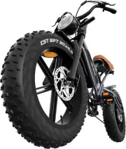 20" Electric Bicycle 750W 48V 14Ah Motorcycle Fat Tire Mountain Bike MTB E-bike