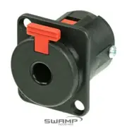 Neutrik NJ3FP6C-B 1/4" Jack Panel Mount Connector