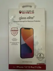 ZAGG Invisible Shield Glass Elite + Screen Protector iPhone 12/12 Prob/11/XR