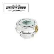 HUNDRED PROOF HARDWARE Oil Cap Honda Civic Acura Integra D15b B16a K20a [Silver]