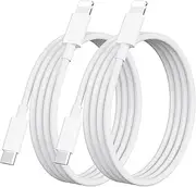 USB C to Lightning Cable, Fast Charger Compatible With iPhone 14 13 12 11 Pro Max Mini Plus XS XR X 8 7 6s SE, iPad - 1M