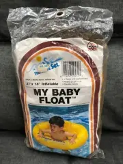 VINTAGE Vtg 1985 INTEX POOL FLOAT WET SET MY BABY INFLATABLE NOS SEALED #59574
