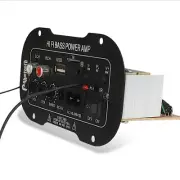 Upgrade 50W Bluetooth HiFi Mini Amplifier Audio Digital Stereo Car FM AMP Remote