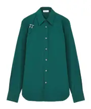 Men's T-Bar Harness Shirt in Green SHIRTS INCH16,SHIRTS INCH15.5 green