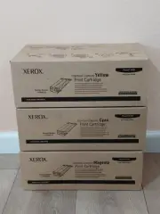 Xerox 113R00723 ,24,25 High Yield Toner Cartridge Set of 3 YCM Phaser 6180 New!