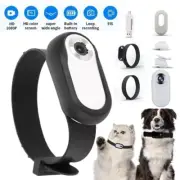 Wireless Pet Dog Cat Collar Camera Recorder Cam Video Monitor with 64G TF Card