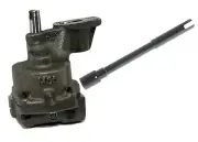 Melling M55HV SBC Chevy Oil Pump High Volume W/ Oil Pump Drive Shaft IS55E