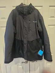 Columbia Omni-Tech 3-in-Intechange Men's Snow GlideInterchange Jacket Sz 2XL